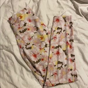 RARE! Soybu Set - Floral HW leggings & Sports Bra